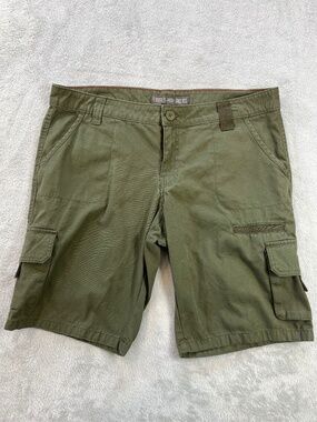 Womens Dickies Cargo Shorts sz 14 Relaxed Fit Utility Workwear Streetwear Cotton